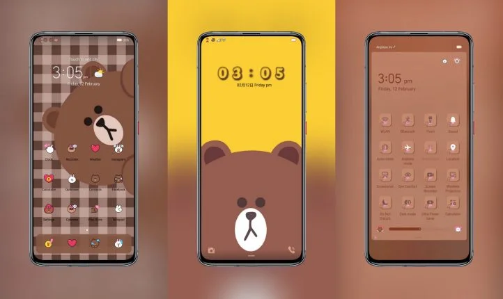 Brown Bear EMUI Theme