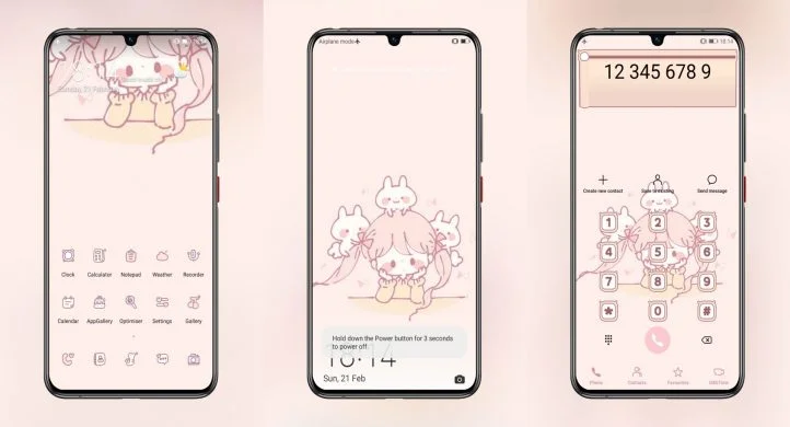 Bunny Girl EMUI Theme