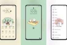 Bunny and Bear EMUI Theme