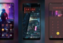 Cyberpunk 2077 EMUI Theme