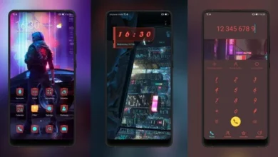 Cyberpunk 2077 EMUI Theme