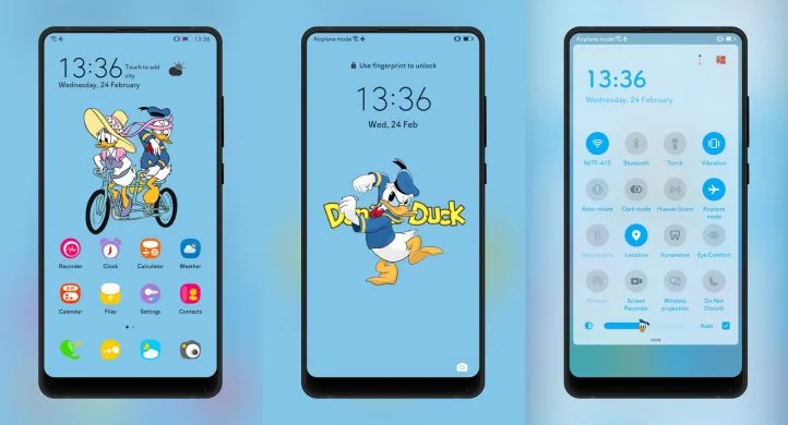 Donald Duck v2 EMUI Theme