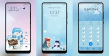 Farewell to winter EMUI Theme
