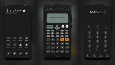 I am a calculator EMUI Theme