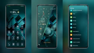 Jade Green Matte EMUI Theme