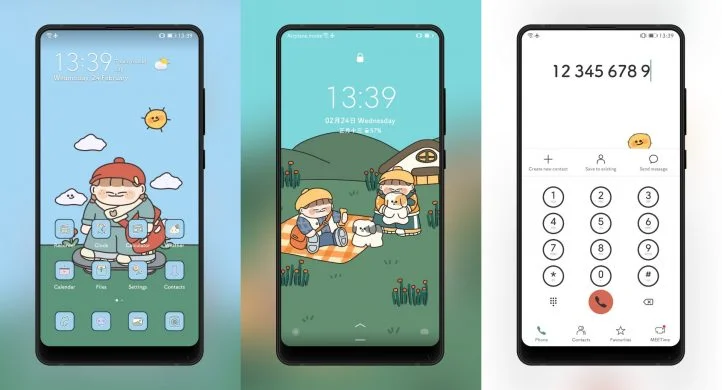 Little Red Riding Hood EMUI Theme