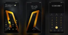 Luxury niello EMUI Theme