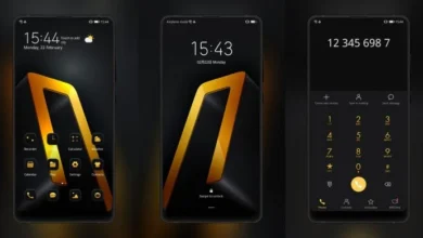 Luxury niello EMUI Theme