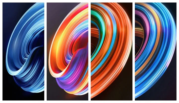 Realme X7 Pro Stock Wallpapers