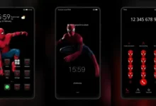 Spiderman Dark EMUI Theme