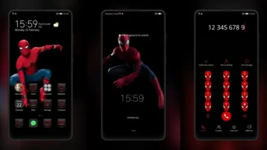 Spiderman Dark EMUI Theme