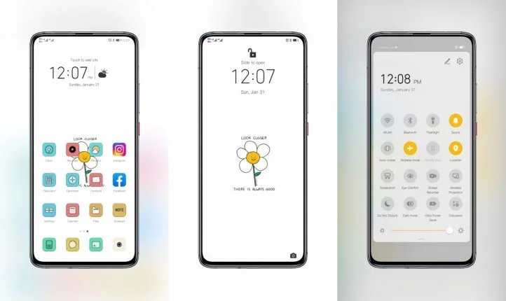 Sunflower EMUI Theme