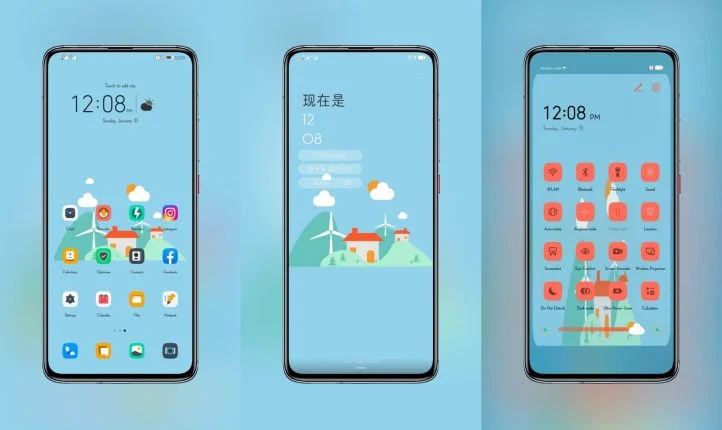 Sunny EMUI Theme