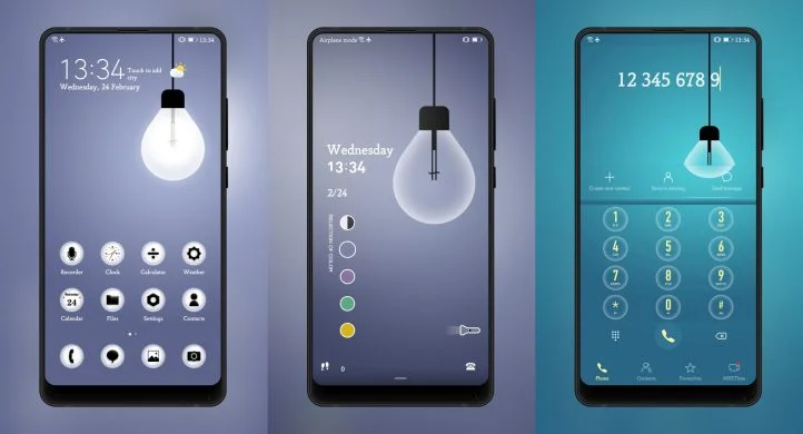 Turn on the light EMUI Theme