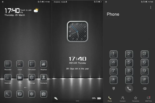 Carbon Black EMUI Theme