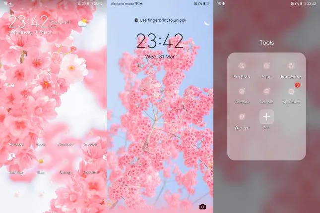 Cherry Blossoms v1 EMUI Theme