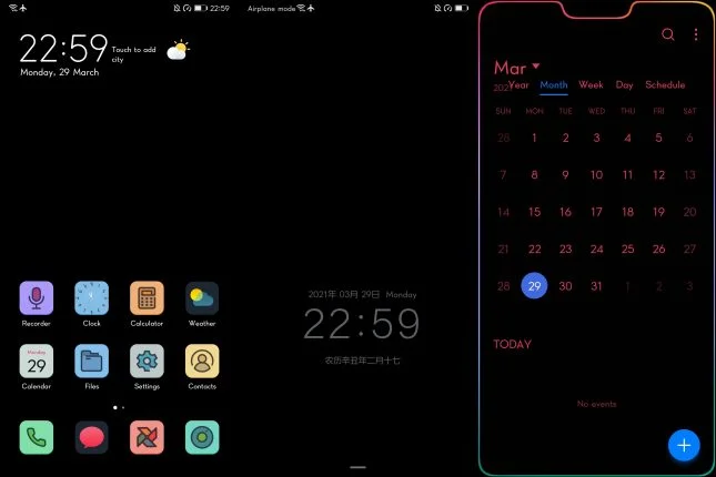 Color Edge EMUI Theme