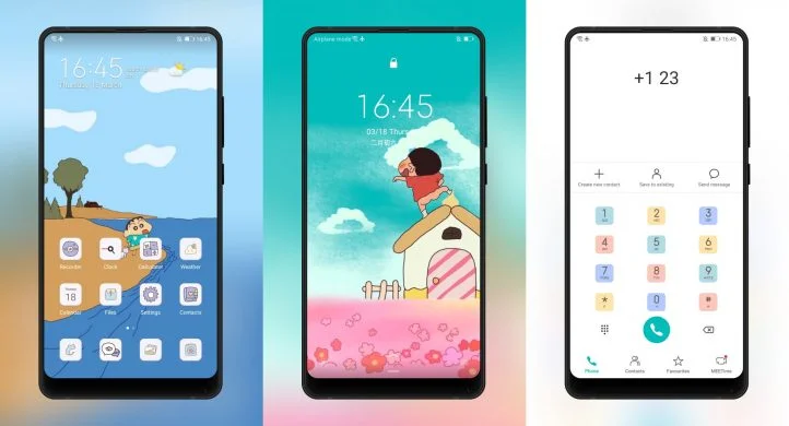 Crayon Shin-chan v3 EMUI Theme