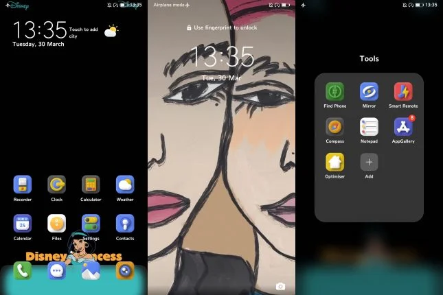 Disney Princess EMUI Theme