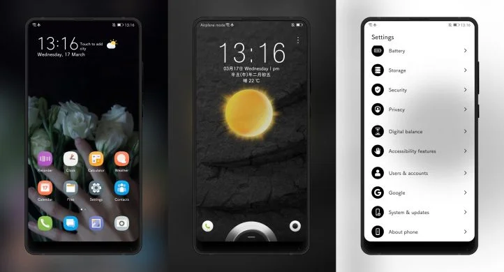 HTC Sense Pro EMUI Theme
