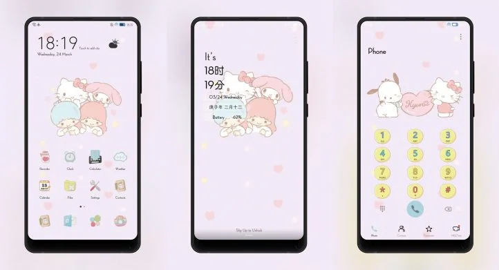 Hello Kitty v2 EMUI Theme
