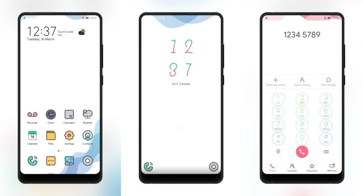 Minimal White v2 EMUI Theme