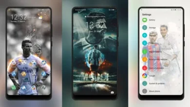 Ronaldo and Messi EMUI Theme