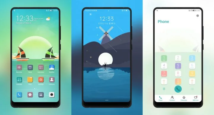 Spring Sailing EMUI Theme