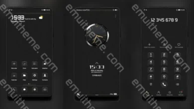 Wenzhi Dark EMUI Theme