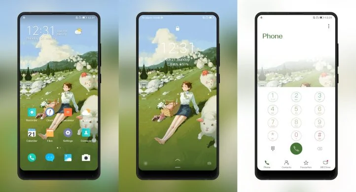Yearning for Town EMUI Theme