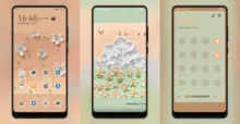 April flower EMUI Theme