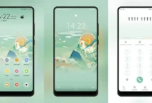 Desert camels EMUI Theme