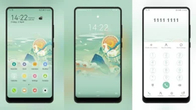 Desert camels EMUI Theme
