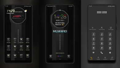 Extreme gray EMUI Theme