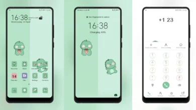 Little Dinosaur v4 EMUI Theme