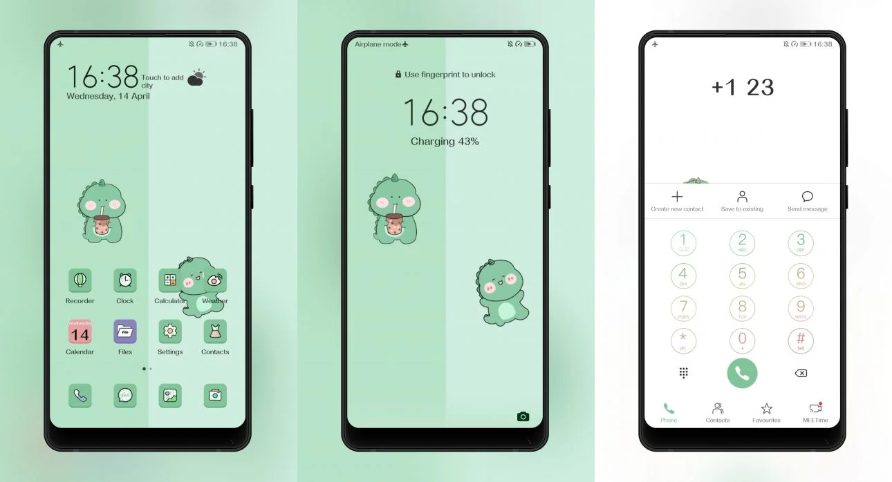 Little Dinosaur v4 EMUI Theme