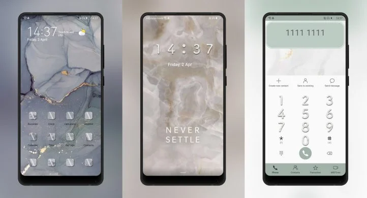 Marble EMUI Theme