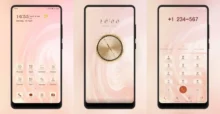 Pink Gold EMUI Theme