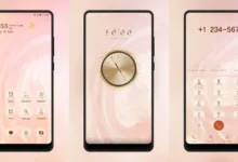 Pink Gold EMUI Theme