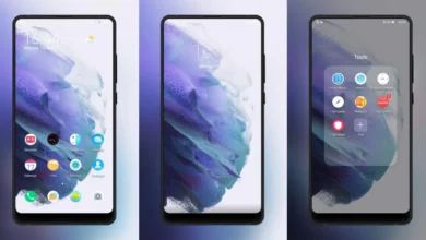 S21 Blue Sky EMUI Theme