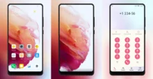 S21 Orange EMUI Theme