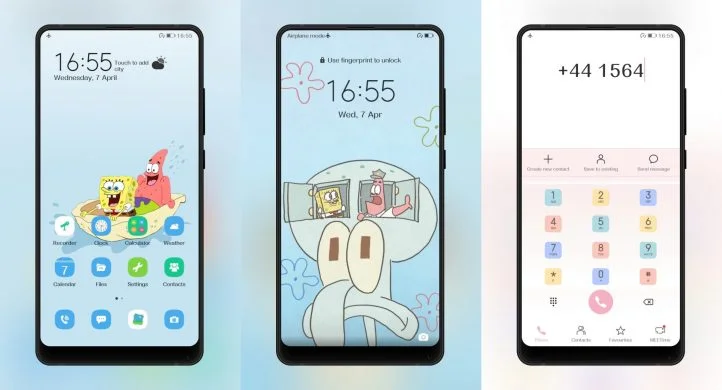 Spongebob v2 EMUI Theme