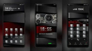 Square steel EMUI Theme