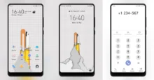 Stereoscopic White EMUI Theme