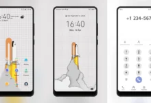 Stereoscopic White EMUI Theme
