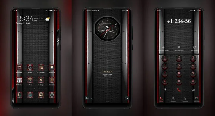 The door of Create EMUI Theme
