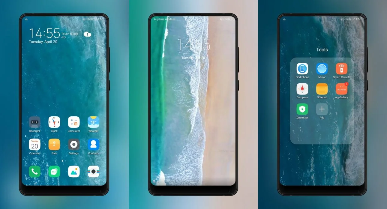 Waves EMUI Theme