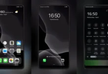 iOS Dark EMUI Theme