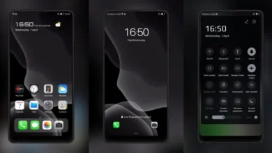 iOS Dark EMUI Theme
