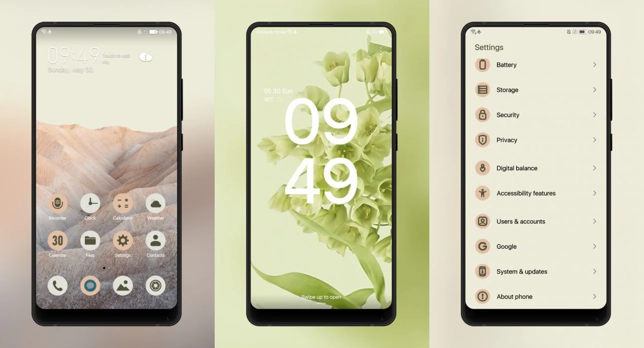 Android 12 v2 EMUI Theme